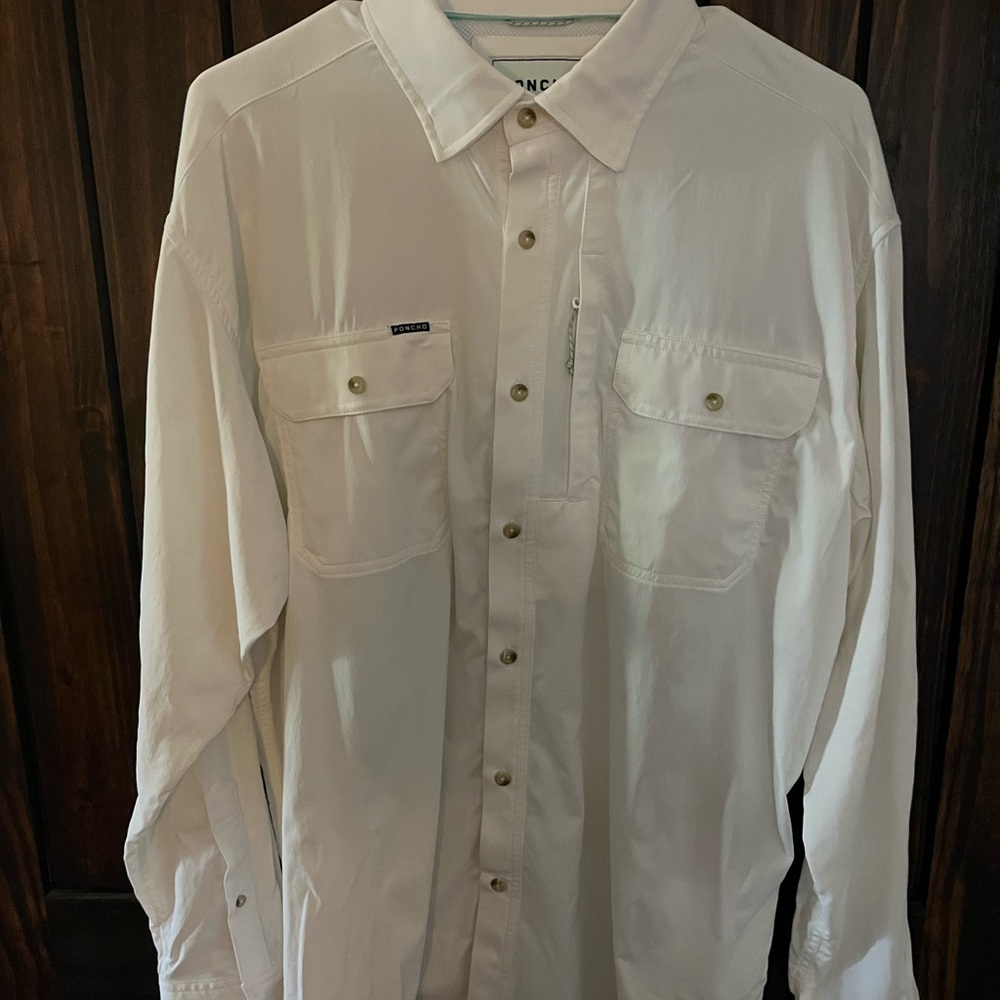 Poncho brand Men’s long sleeve shirt